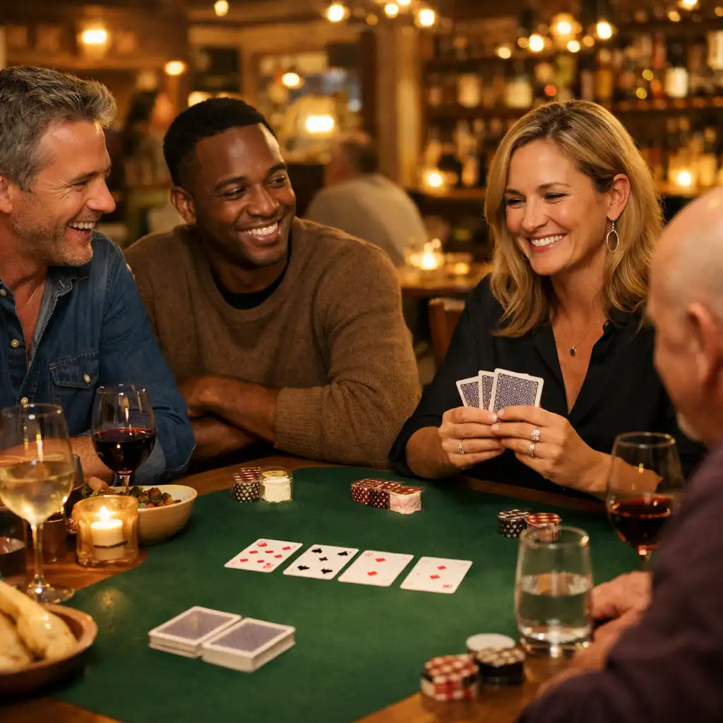Soirée poker offline conviviale chez Veloorique